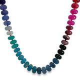 RAINBOW QUARTZ GEMSTONE NECKLACE