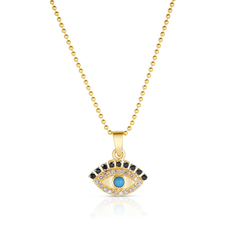 MINI EVIL EYE NECKLACE