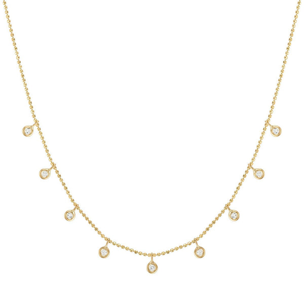 MULTI BEZEL NECKLACE