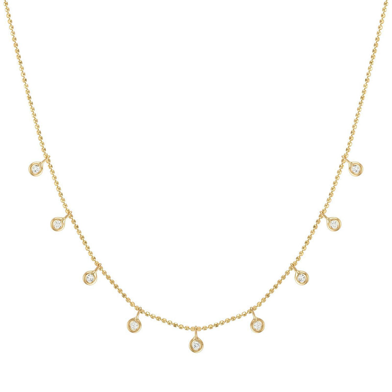 MULTI BEZEL NECKLACE