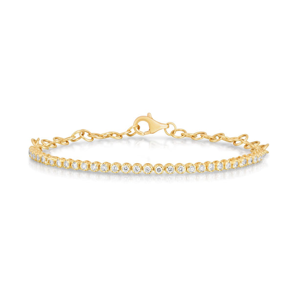 MINI DIAMOND CHAIN TENNIS BRACELET