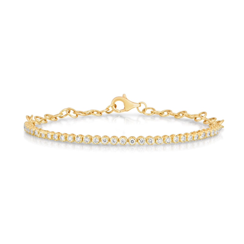 MINI DIAMOND CHAIN TENNIS BRACELET