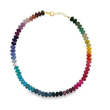 RAINBOW QUARTZ GEMSTONE NECKLACE