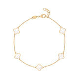 CLOVE MOTHER OF PEARL BRACELET