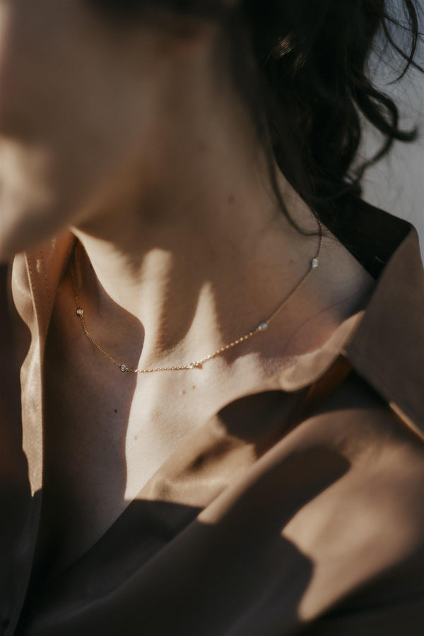 DIAMOND BY THE YARD NECKLACE