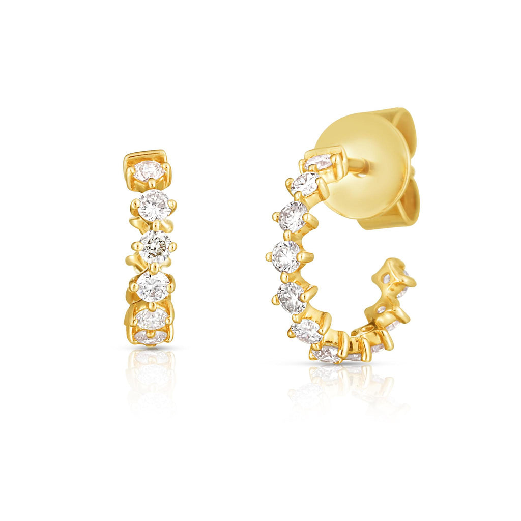 アクセサリー EDDERA Gold Key Hole Cuff Trendy Details Embellished Ear Cuffs | Windsor