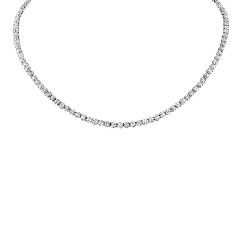 DIAMOND CHOKER TENNIS NECKLACE