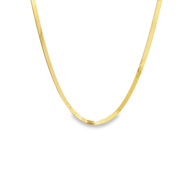 HERRINGBONE CHAIN NECKLACE