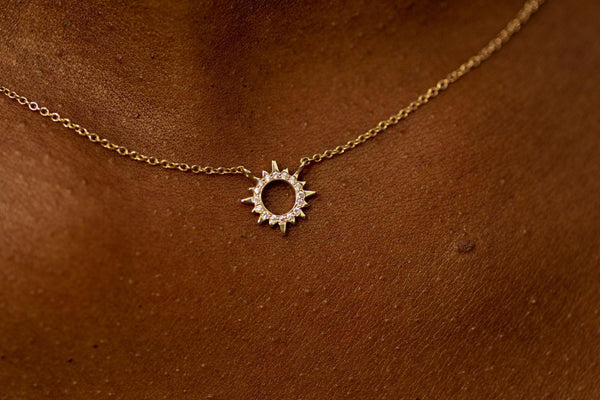 MINI STARBURST DIAMOND NECKLACE
