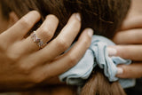 ZIG ZAG ROSE GOLD RING