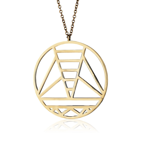 GEO PENDANT NECKLACE