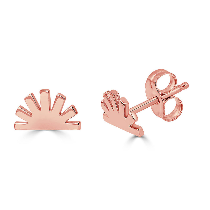 SUNRISE ROSE GOLD EARRING