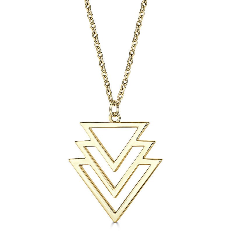 PENDANT YELLOW GOLD NECKLACE