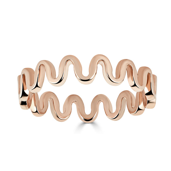 THE ELIZA ROSE GOLD RING