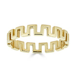 GEO RING WHITE GOLD
