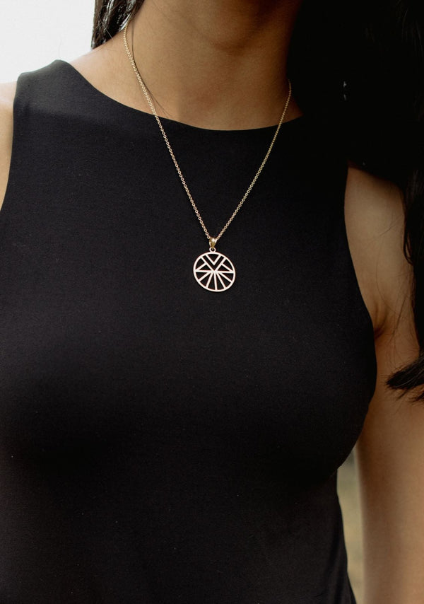 Geo Pendant Necklace